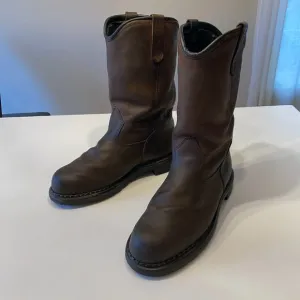 Red Wing Pecos Brown Leather Boots Men’s Size 8.5 D Style 1170 Waterproof‎