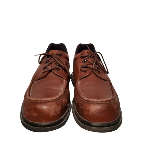 Red Wing Shoes 6659 Brown Leather Lace-Up Steel-Toe Work Boots Men's Size 13B