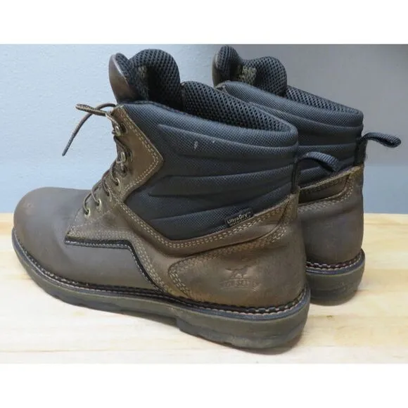 Red Wing Shoes Irish Setter Steel Toe Leather Boots Size 15 D 836448‎ EH Brown