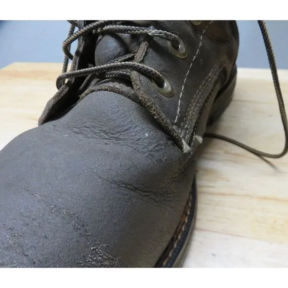 Red Wing Shoes Irish Setter Steel Toe Leather Boots Size 15 D 836448‎ EH Brown