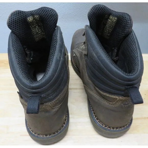 Red Wing Shoes Irish Setter Steel Toe Leather Boots Size 15 D 836448‎ EH Brown