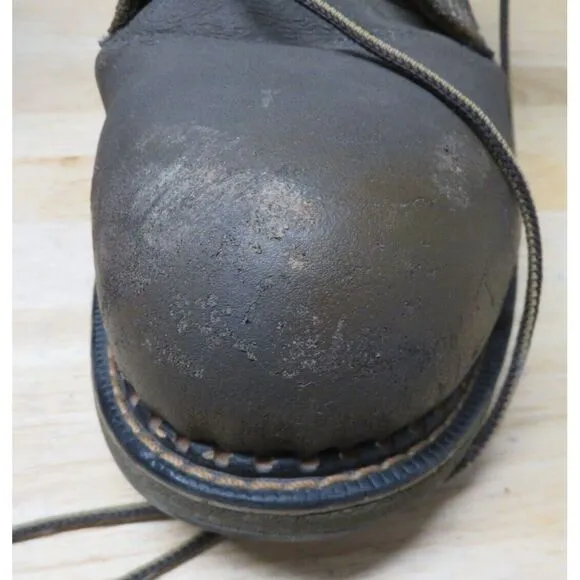 Red Wing Shoes Irish Setter Steel Toe Leather Boots Size 15 D 836448‎ EH Brown