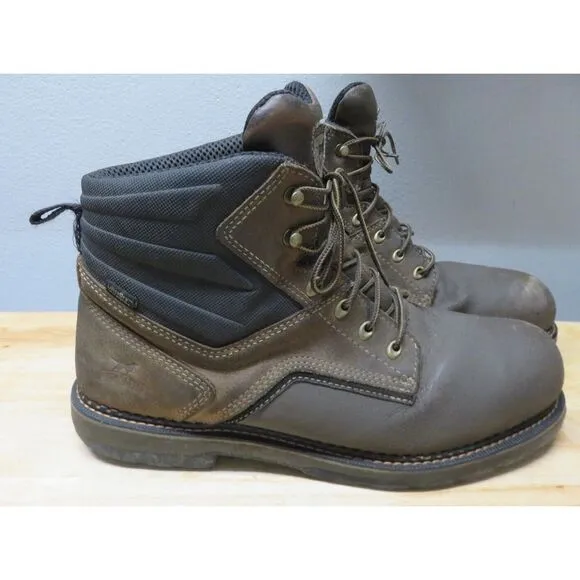 Red Wing Shoes Irish Setter Steel Toe Leather Boots Size 15 D 836448‎ EH Brown