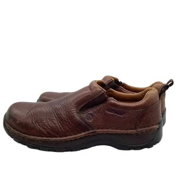 RED WING SHOES SD 9.5 8702 Aluminum Toe Slip-On Leather Work Safety Shoe Loafer