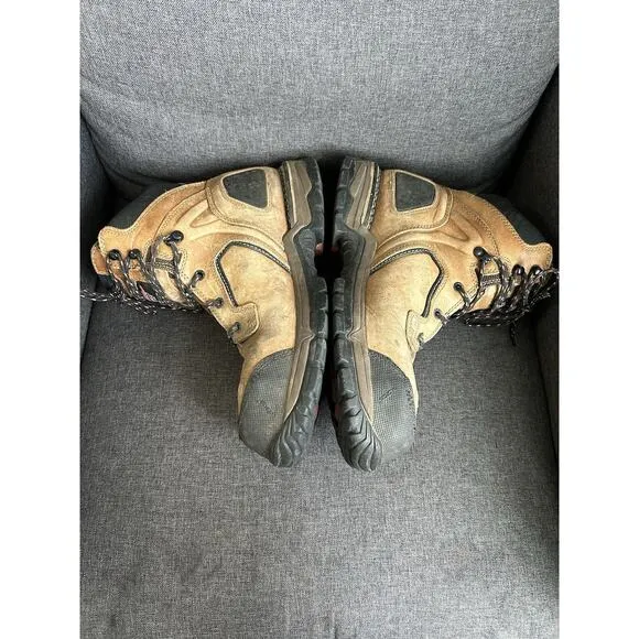 Red Wing Steel Toe Work Boots Waterproof ASTMF2413-11 Lace Up Mens 10.5 D