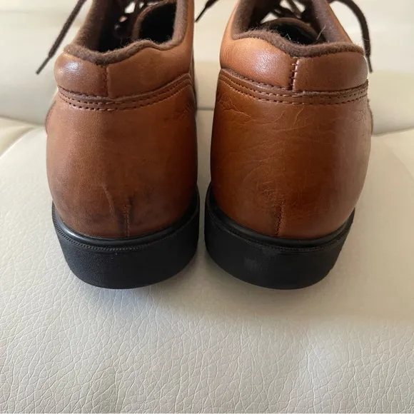 Red Wings For Women 2383 Steel Toe Oxford Brown Work Shoes Size 9.5 D Brown
