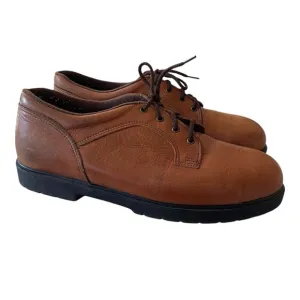 Red Wings For Women 2383 Steel Toe Oxford Brown Work Shoes Size 9.5 D Brown