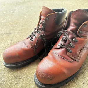Red Wings steel toe boots