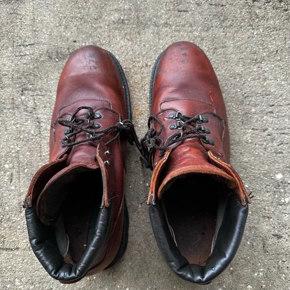 Red Wings steel toe boots