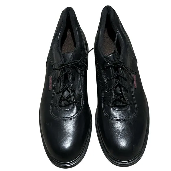 RED WINGS x CRAFTSMAN USA Black Leather Oxford Work Shoes Lace 13D 13