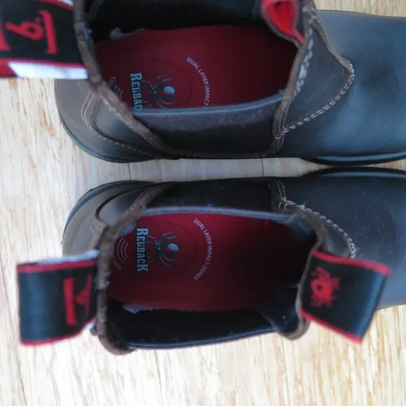 Redback Nevada Brown Steel Toe Work Boot NIB AUS 6 US 8.5 EU 40
