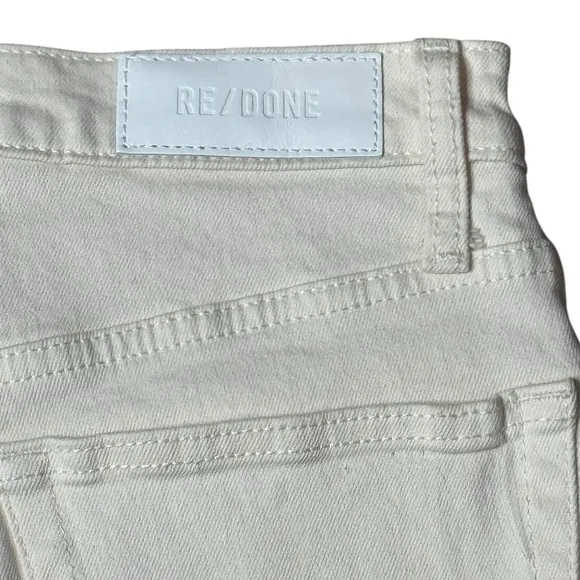 RE/DONE 70s Stove Pipe Comfort Stretch High Rise Jeans size 26
