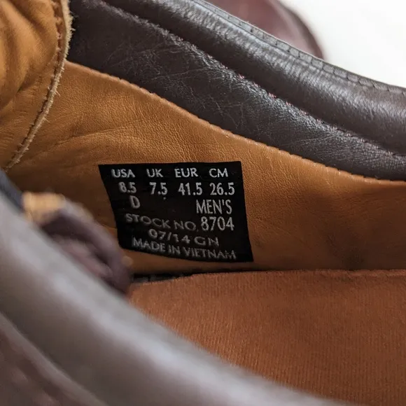 REDWING Stitchmax 8704 work oxfords steel toe shoes