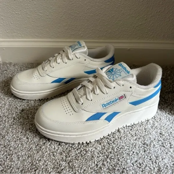 Reebok Club C Double Sneakers in essential blue size US women’s 8