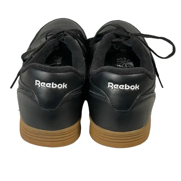 Reebok Club MEMT Men’s Sz 13 Black Leather RB4154 Hard Toe Work Shoe Sneaker