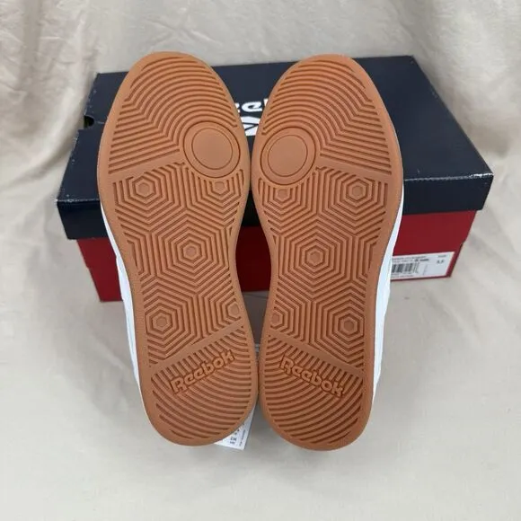 Reebok Club MEMT Shoes Mens 5.5 White Gum Sole Tennis Walking Sneaker IF8119‎