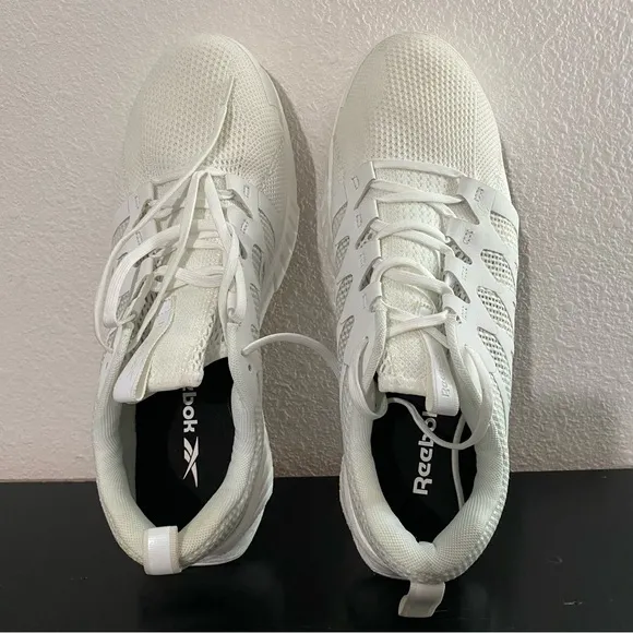 Reebok Fusion Flexweave Cage Composite Toe Work Shoes Men's Size 11.5 White