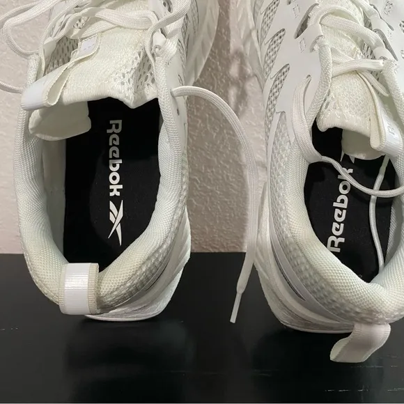 Reebok Fusion Flexweave Cage Composite Toe Work Shoes Men's Size 11.5 White