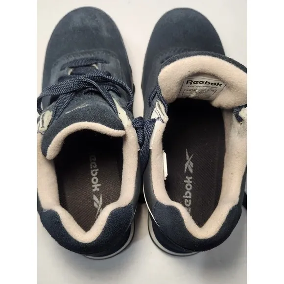 Reebok Leelap Retro Jogger‎ Steel Toe Work Shoes Blue RB1975 Size 7 W