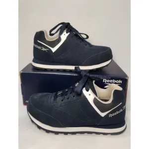 Reebok Leelap Retro Jogger‎ Steel Toe Work Shoes Blue RB1975 Size 7 W