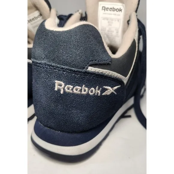 Reebok Leelap Retro Jogger‎ Steel Toe Work Shoes Blue RB1975 Size 7 W