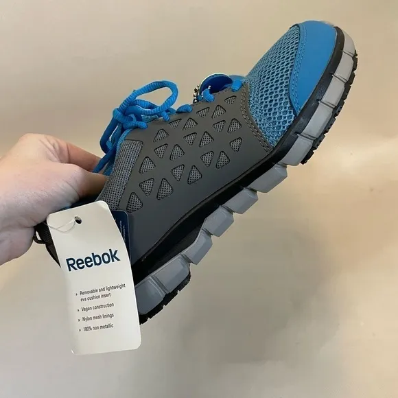 Reebok Memory Tech Massage Work Shoe Alloy Toe Max trax Womens 7.5 / Men’s 5.5
