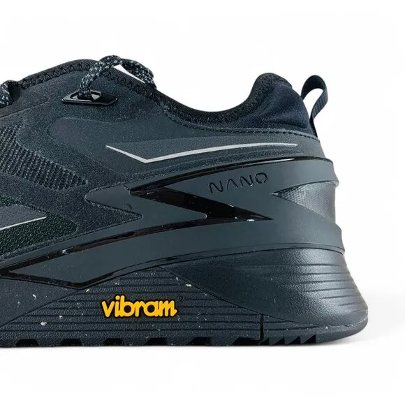 Reebok Nano X3 Adventure Black Men's Training Shoes Athletic Sneakers 100033319