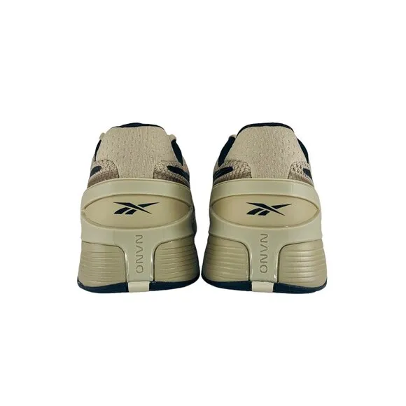 Reebok Nano X3 Boulder Beige Men's Training Shoes Sneakers 100033780