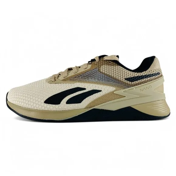 Reebok Nano X3 Boulder Beige Men's Training Shoes Sneakers 100033780