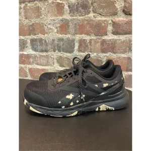 Reebok NANOFLEX TR Black Camo Womens Size 8 Athletic Sneakers Work Shoes