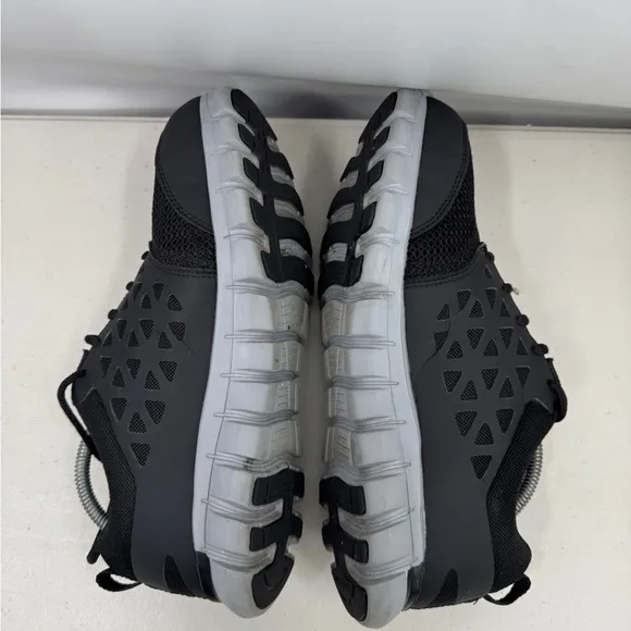 Reebok SubLite Black Work Shoes Men’s Size 10W alloy/Steel Toe