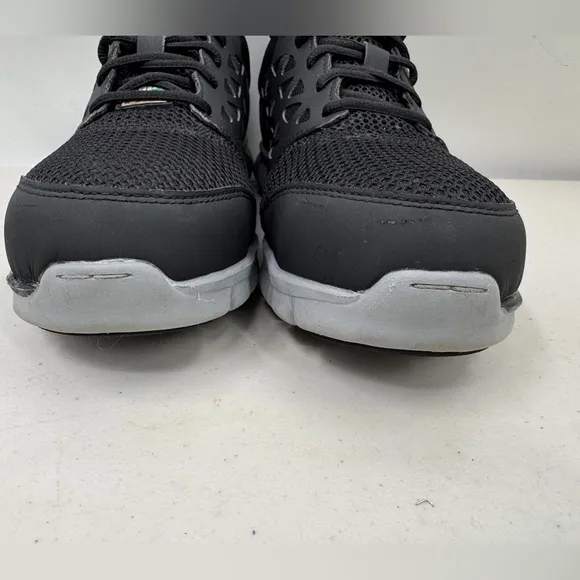 Reebok SubLite Black Work Shoes Men’s Size 10W alloy/Steel Toe