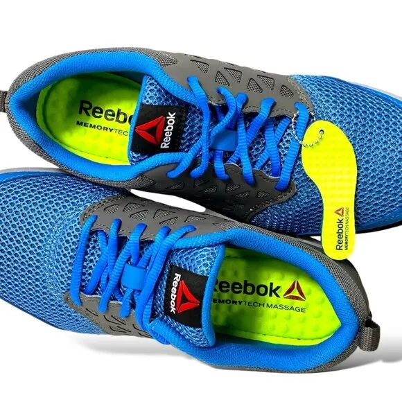 Reebok Sublite Cushion Slip Resistant Soft Toe Work Shoe Sneaker M7 W9 RB3200