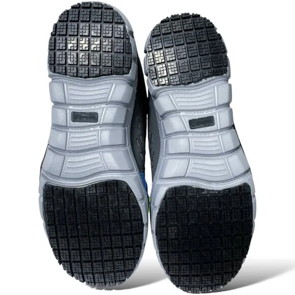 Reebok Sublite Cushion Slip Resistant Soft Toe Work Shoe Sneaker M7 W9 RB3200