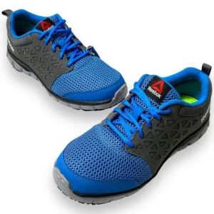 Reebok Sublite Cushion Slip Resistant Soft Toe Work Shoe Sneaker M7 W9 RB3200
