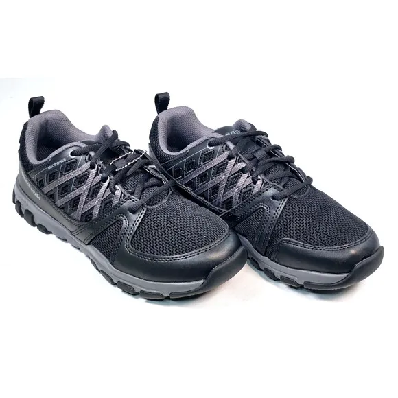 Reebok Sublite Work Shoe Men's 7M Women's 9 Athletic Work Shoes Black RB4015