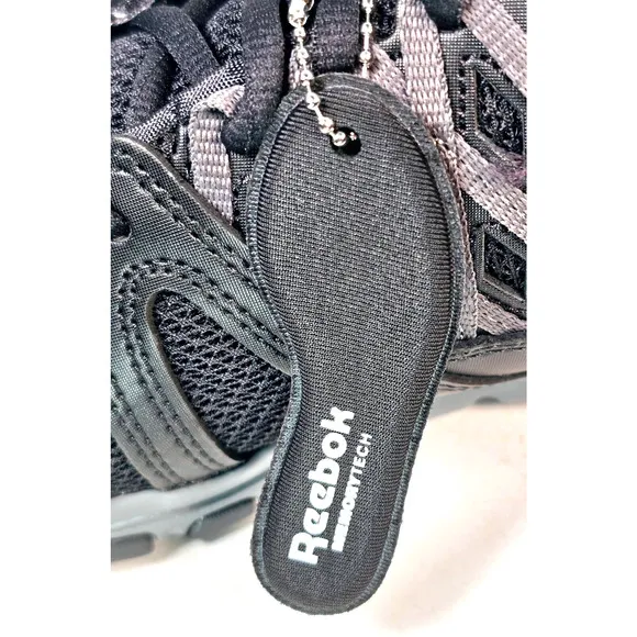 Reebok Sublite Work Shoe Men's 7M Women's 9 Athletic Work Shoes Black RB4015