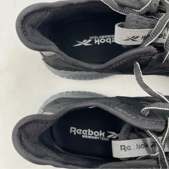 Reebok 👞 Unisex Flexagon 3.0 Black Composite Toe Metal Free Work Shoe- Size 9