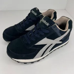 Reebok Unisex Work Leelap RB195 Genuine Leather Low Top Size 7M 9W Safety Shoes