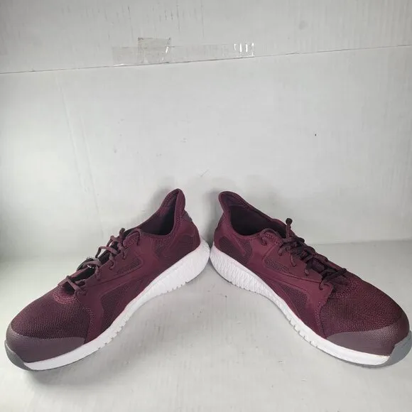 Reebok Women Flexagon 3.0 Burgundy Composite Toe Work Shoes ASTM F2413 Size 12M