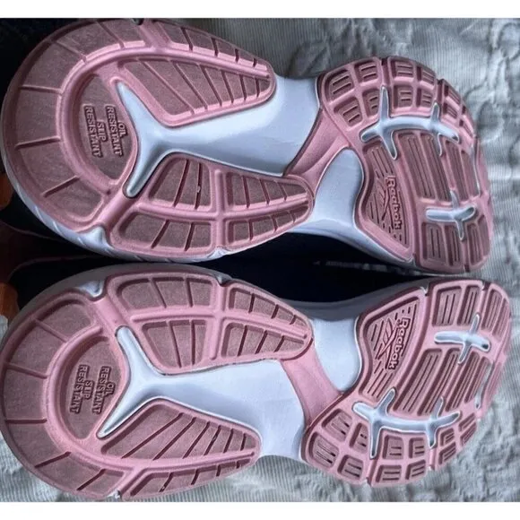 Reebok Women’s Shoes Size 7 Work N Comfort Pink Black Safety 129266877