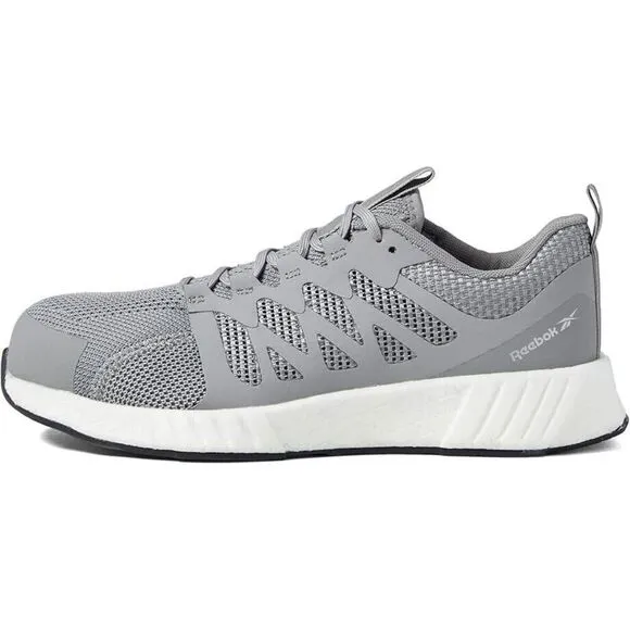 Reebok Work Fusion Flexweave Sneakers Women's US 8.5 Gray Athletic Shoes KHD055