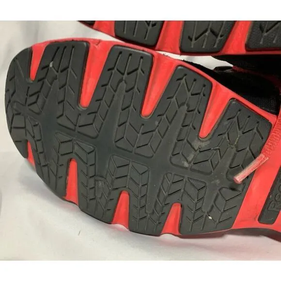Reebok Work Men 10 1/2 M Zigkick Work RB3000 Athletic Safety Shoe Black-Red 10.5