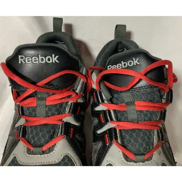Reebok Work Men 10 1/2 M Zigkick Work RB3000 Athletic Safety Shoe Black-Red 10.5