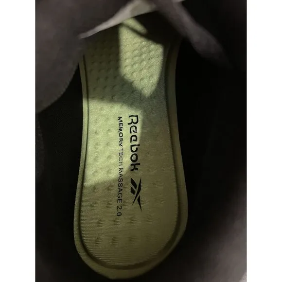 Reebok WORK Mens Size 9.5W Slip Resistant Shoes BLACK Sublite Cushion RB4059 9.5