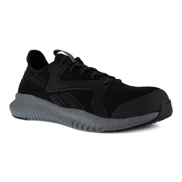 Reebok Work Flexagon 3.0 RB4064 Sneakers Men's 7.5 Black Athletic Shoes FZP400