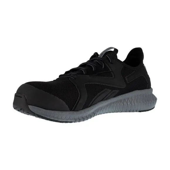 Reebok Work Flexagon 3.0 RB4064 Sneakers Men's 7.5 Black Athletic Shoes FZP400