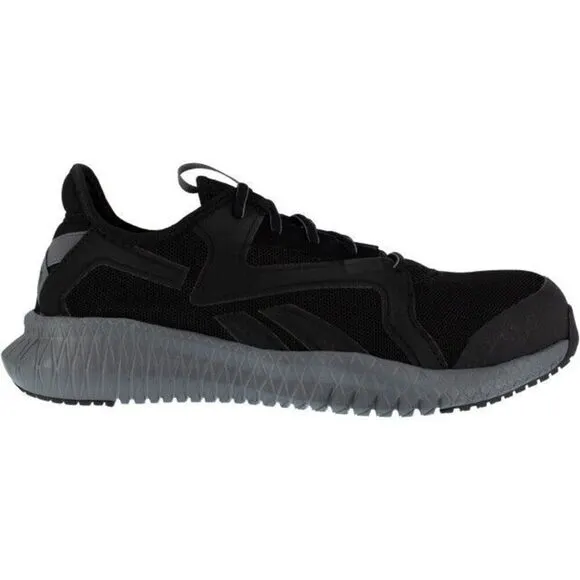Reebok Work Flexagon 3.0 RB4064 Sneakers Men's 7.5 Black Athletic Shoes FZP400