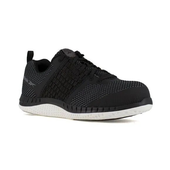 Reebok Work Print RB249 Sneakers Women's US 7 Black White Athletic Shoes FZP167