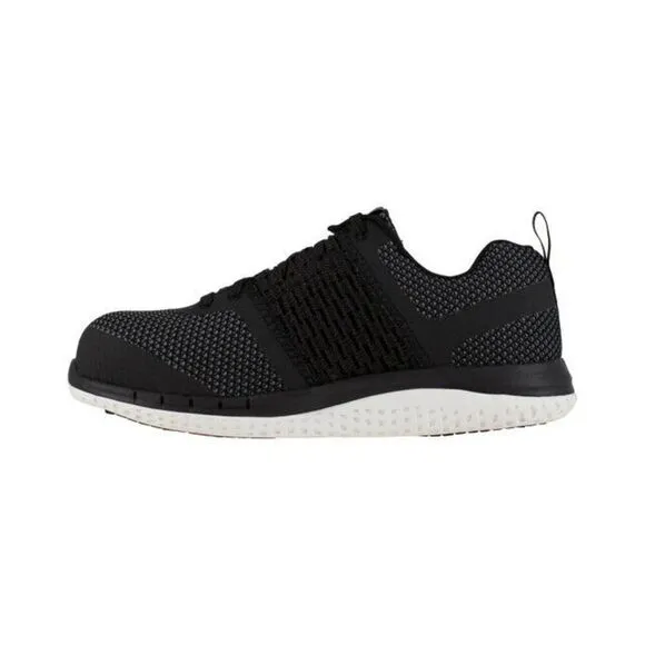 Reebok Work Print RB249 Sneakers Women's US 7 Black White Athletic Shoes FZP167